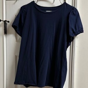 Maurices Classic Navy Short Sleeve Tee